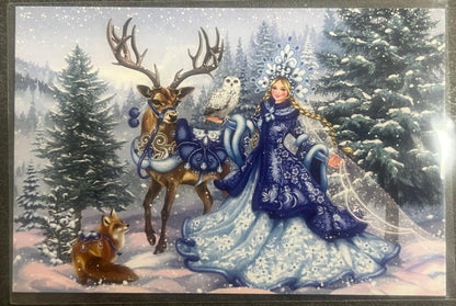 ポストカード　クリスマス柄