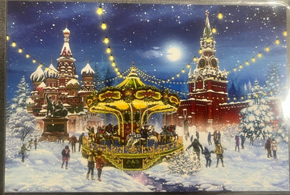 ポストカード　クリスマス柄