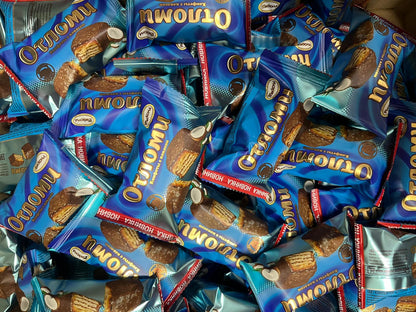 クリスピーウエハースチョコレート「オトロミー」ココナッツ入り（バラ）入荷予定：11月