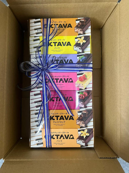 チョコチーズケーキ  (40gｘ14個入り）6種類アソート　 ギフト（リボン付き）