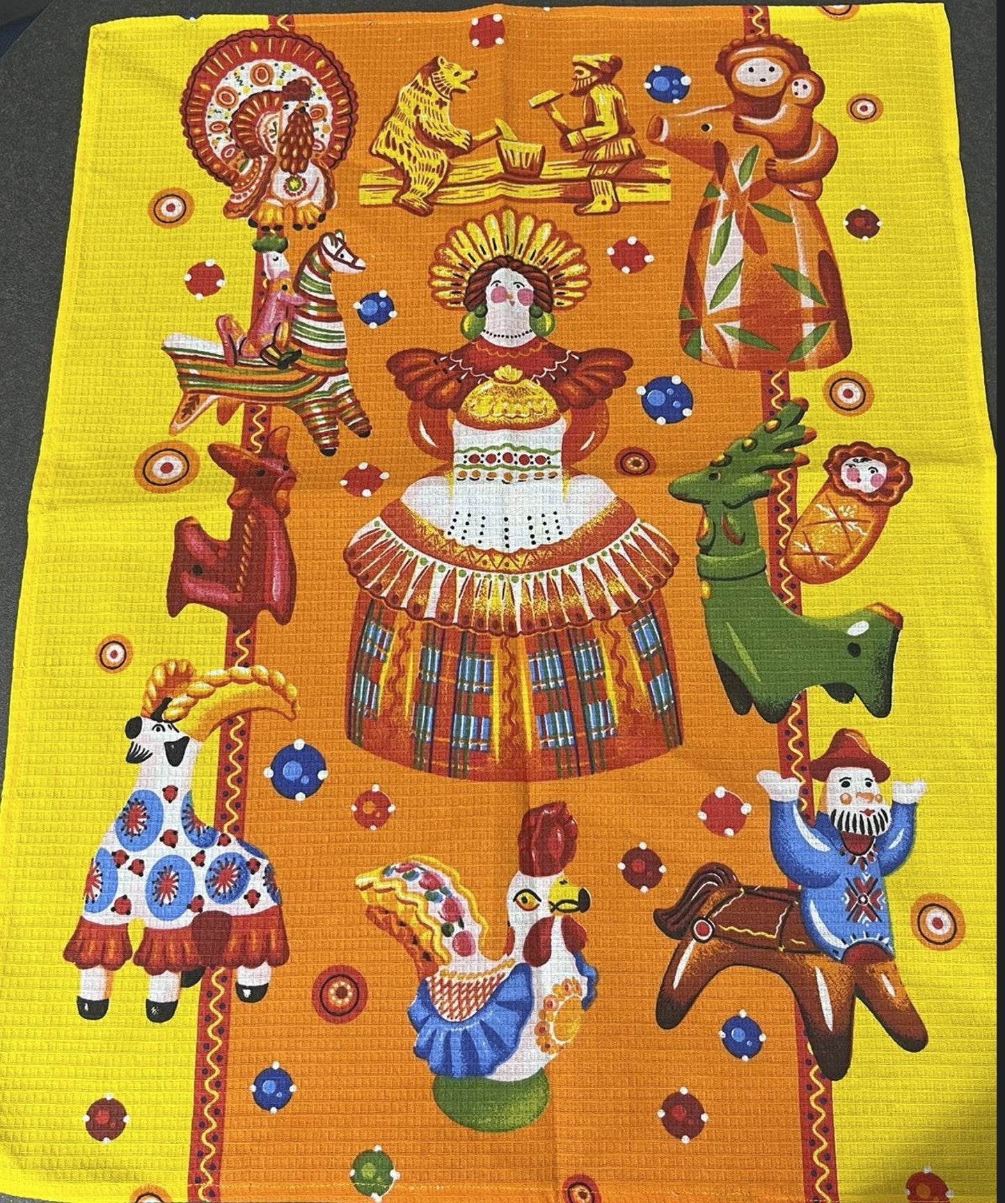 キッチンクロス　ワッフル　（Sサイズ）