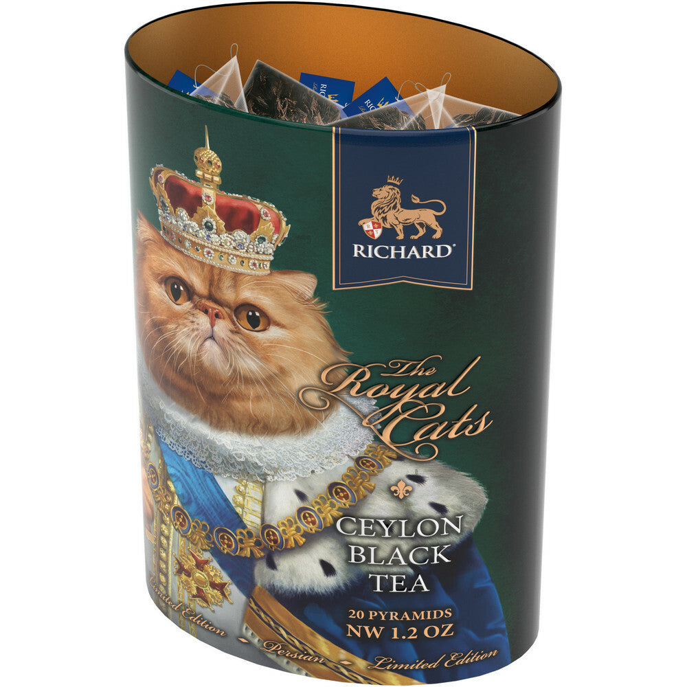 「ザ・ロイヤル・キャッツ」缶入りセイロン紅茶
