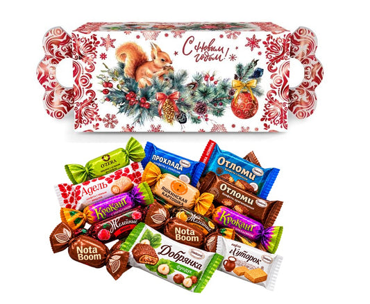 お菓子詰め合わせ・クリスマスボックス（Mサイズ）