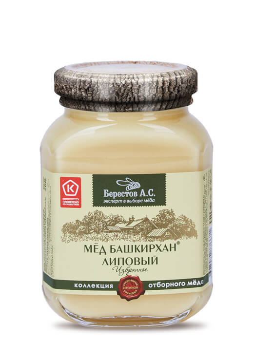 バシキリア 天然蜂蜜 非加熱　リンデンの花（百花蜂蜜 ・リンデン系） （2月末入荷予定）