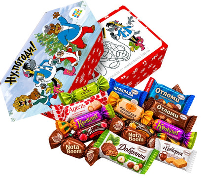 お菓子詰め合わせ・クリスマスボックス（S サイズ）