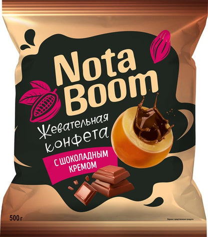 「ノタ・ブーム」チョコクリーム入りソフトキャンディ