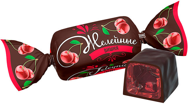 「チェリー」ゼリー入りチョコ菓子