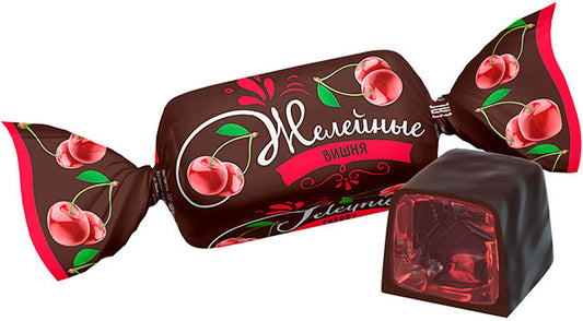 「チェリー」ゼリー入りチョコレート菓子