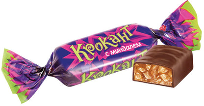 「クロカント」ナッツクランチと塩キャラメル入りチョコ 菓子