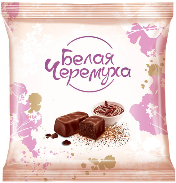 「ホワイトバードチェリー」チョコ菓子　（クリーム・ラム味）