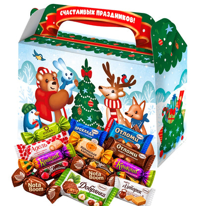 お菓子詰め合わせ・クリスマスボックス（S サイズ）